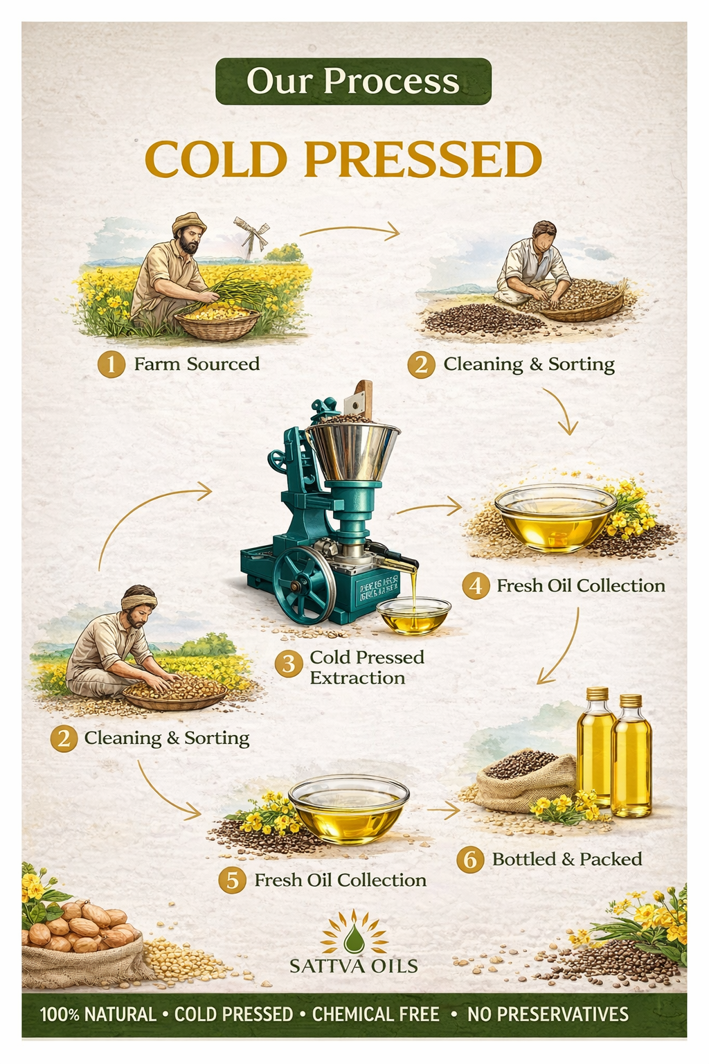 Our Process Cold Pressed